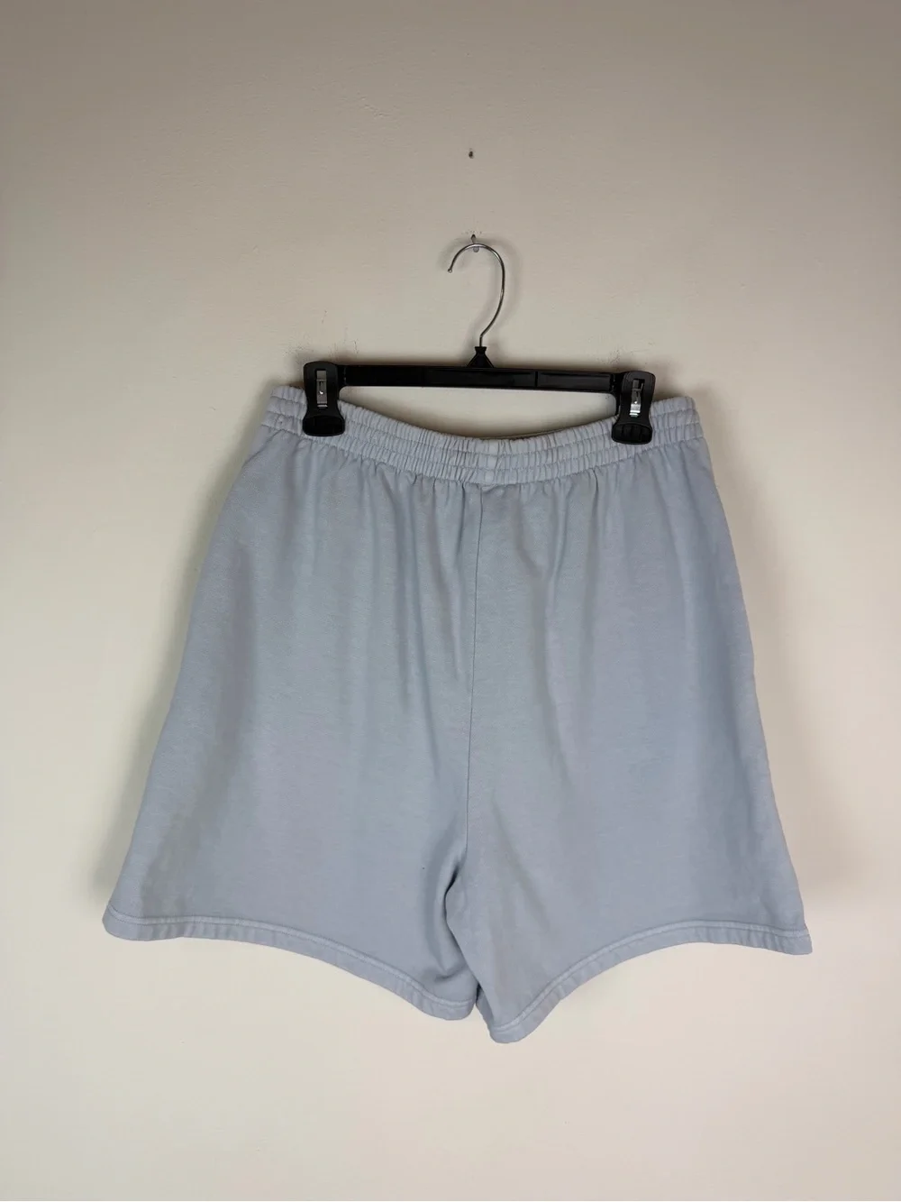 Skims 2 Piece Set Cotton Fleece Classic Crew Sweatshirt Shorts Size XS - M